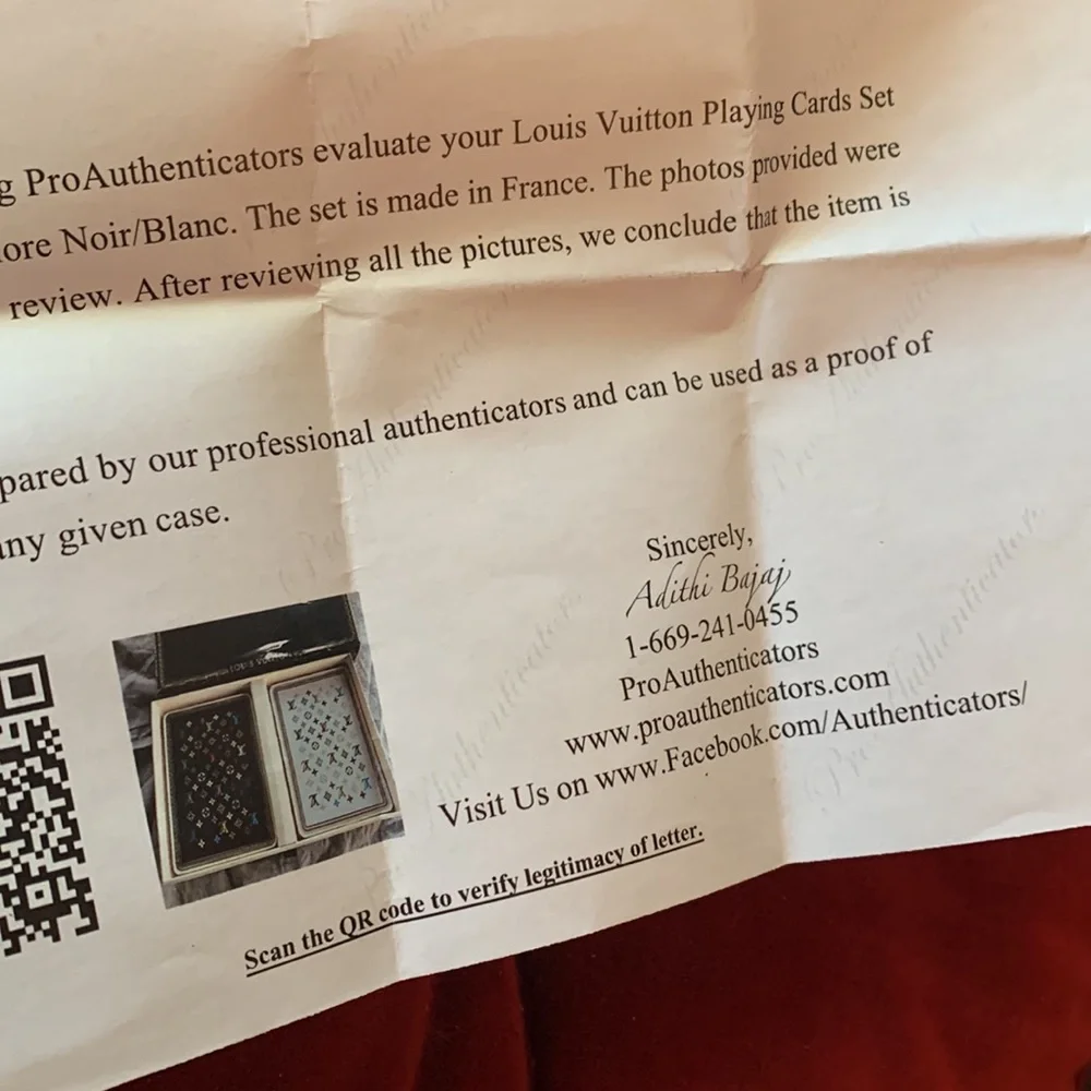 8❤️ Louis Vuitton Murakami Card With COA🥳🥳❌ - Picture 4 of 4